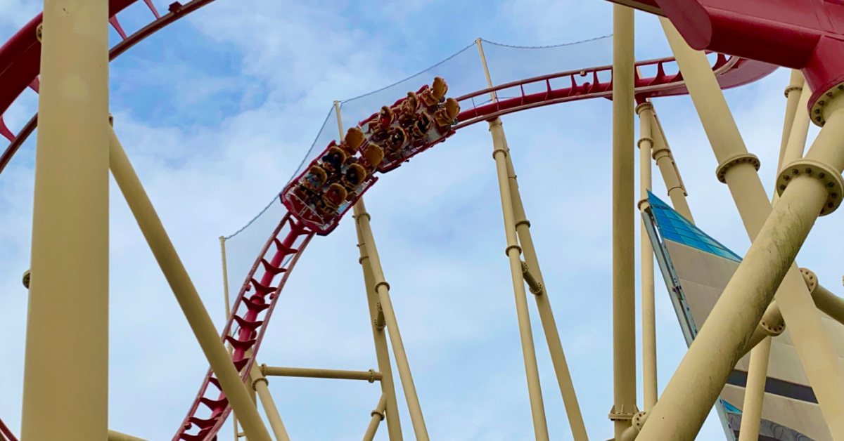 The best roller coasters in Florida - by unofficialflorida.com.