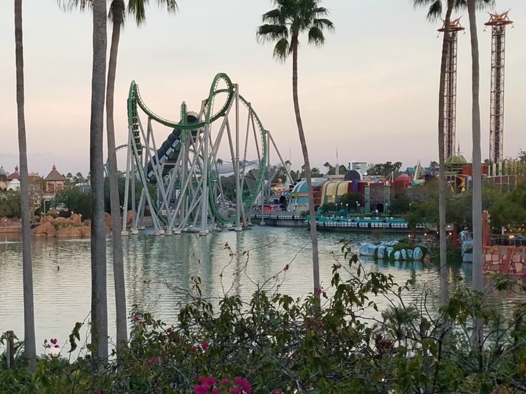 The Incredible Hulk Coaster at Universal's Islands of Adventure. A complete list of rides at Universal Orlando - by unofficialflorida.com.