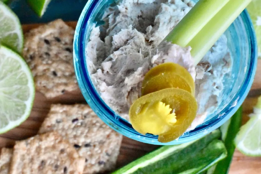 South Florida Smoked Fish Dip, by Robyn from Grill Girl - 5 Florida Smoked Fish Dip Recipes - unofficialflorida.com.