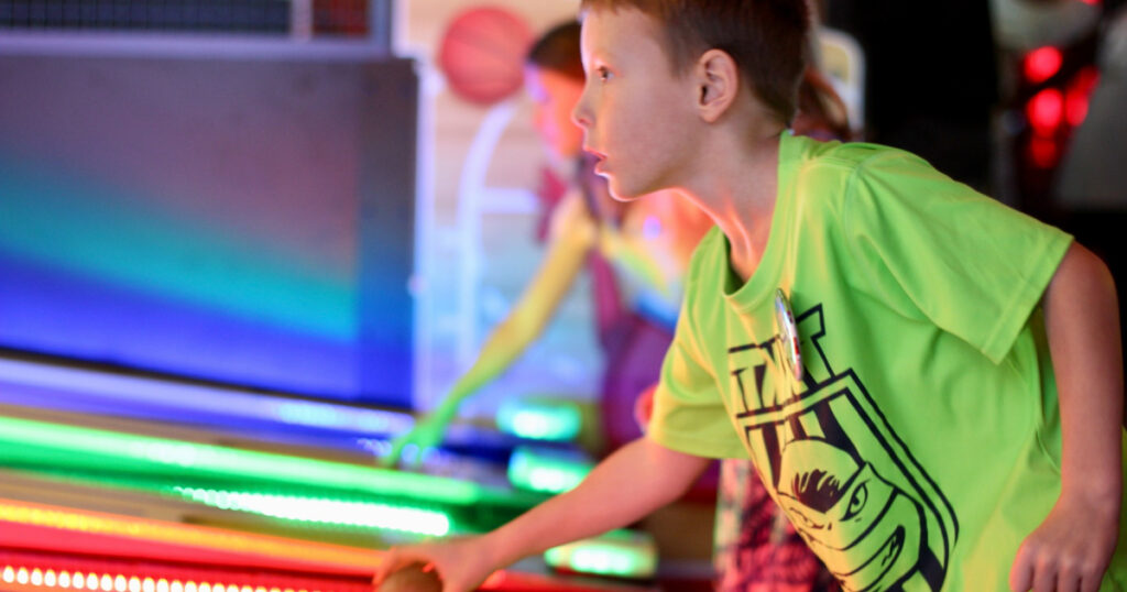 22 Places to Celebrate Your Kid's Birthday in Orlando - Dave & Buster's - unofficialflorida.com.