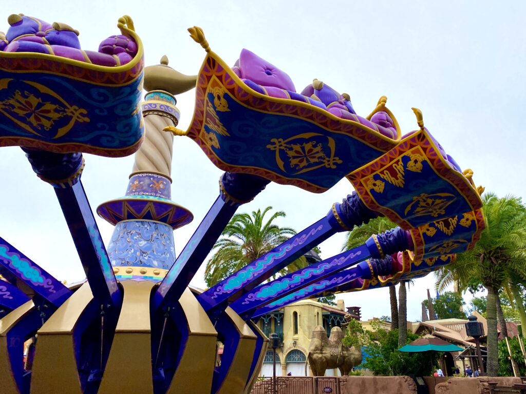Rides to Skip at Disney World - The Magic Carpets of Aladdin - unofficialflorida.com.